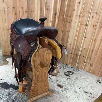 Used Cappo Custom Trail Saddle, 15.5" Seat