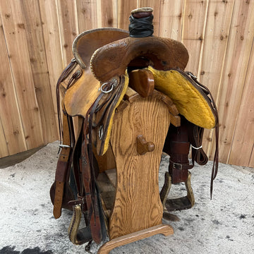 Used HR Ranch Saddle, 15" Seat