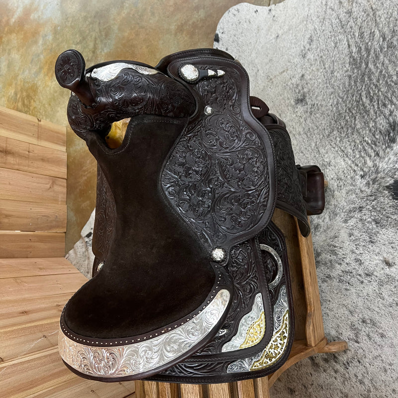 Circle Y Arabian Show Saddle, 15.5" Seat (Demo)