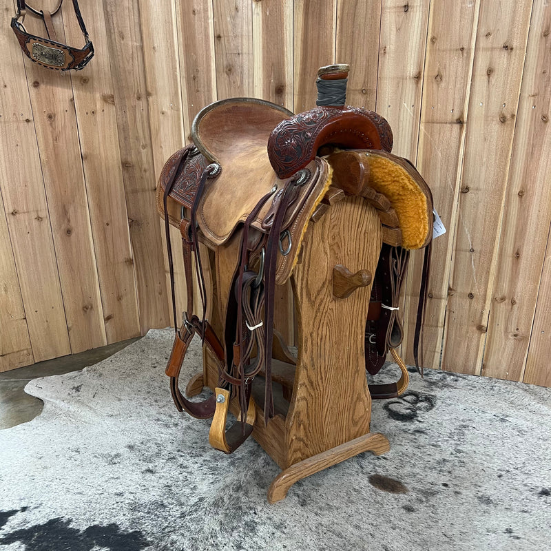 R Bar B Rancher Saddle, 16.25" Seat (Demo)