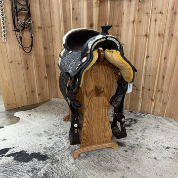 Circle Y Arabian Show Saddle, 15.5" Seat (Demo)