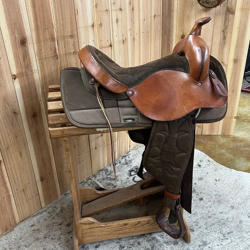 Used Courts Cordura Combo Trail Saddle, 15.5" Seat