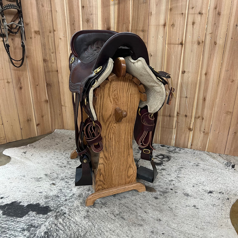 Tucker 359 Heritage Endurance Saddle, 16.5" Seat (Demo)