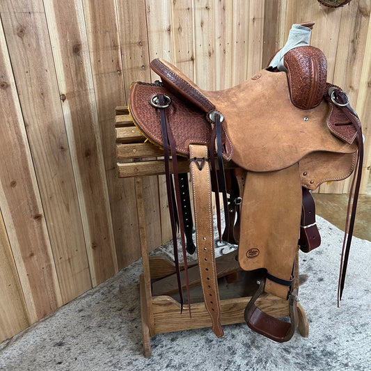 Slaton Rancher Saddle, 14.5" Seat