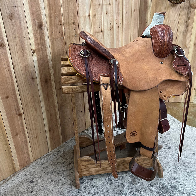 Slaton Rancher Saddle, 14.5" Seat