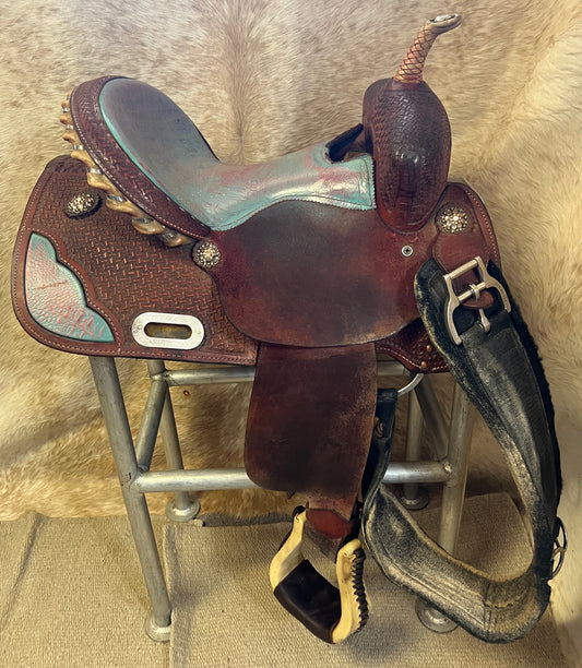 Used STS Barrel Saddle 14" seat