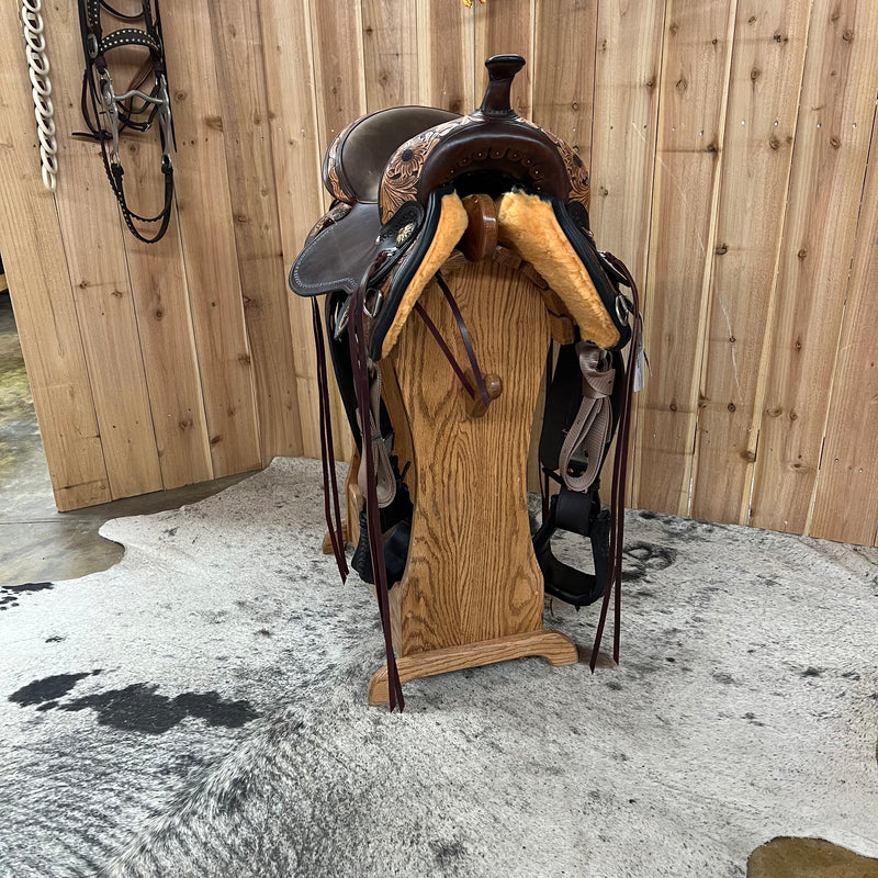 Circle Y Sunflower Flex2 Trail Saddle, 16" Seat (Demo)