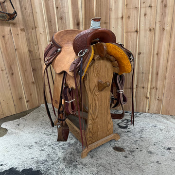 Slaton Rancher Saddle, 14.5" Seat