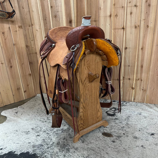 Slaton Rancher Saddle, 14.5" Seat