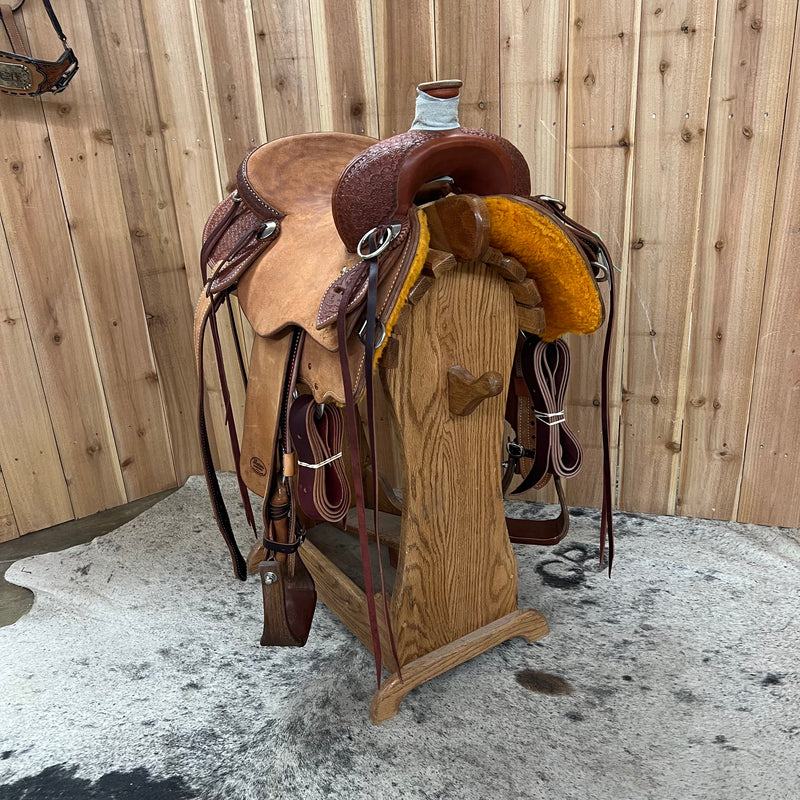 Slaton Rancher Saddle, 14.5" Seat
