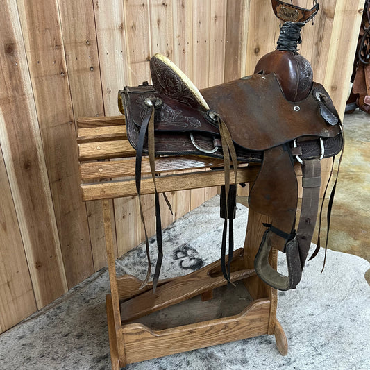 Used Kids Ranch Saddle, 12.5" Seat
