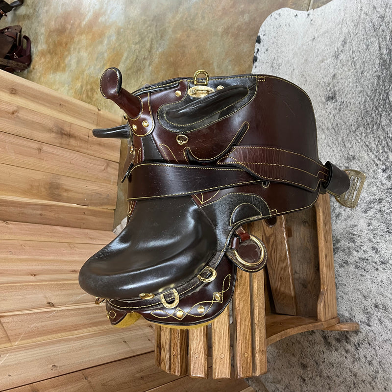 Used Australian Saddle, 14.5" Seat (Measured Like a Western Saddle)