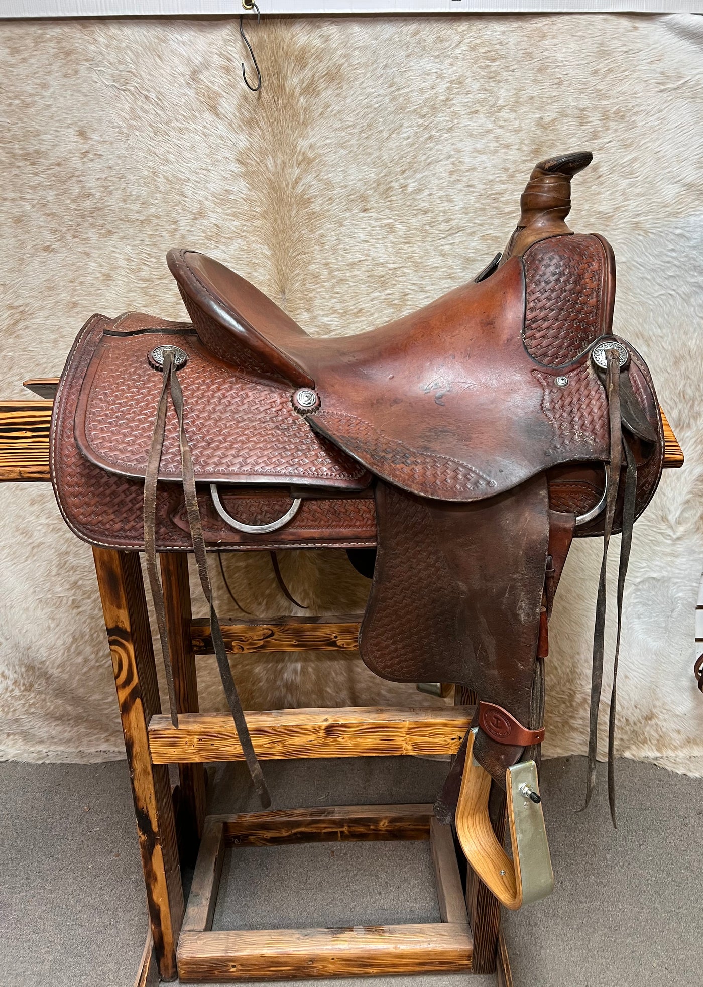 Used Saddle King of Texas A-Fork, 16"