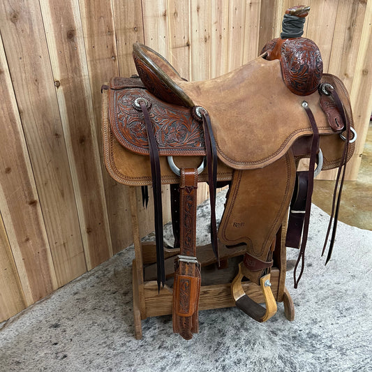R Bar B Rancher Saddle, 16.25" Seat (Demo)