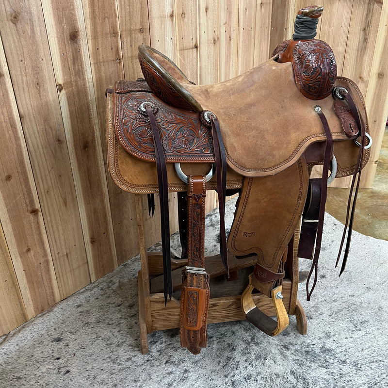 R Bar B Rancher Saddle, 16.25" Seat (Demo)