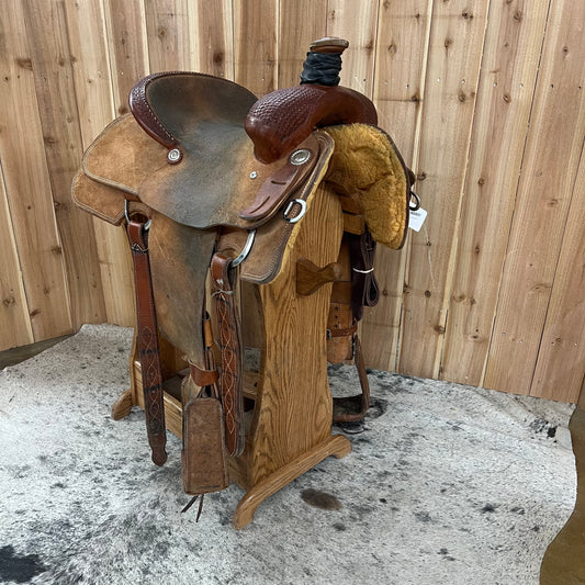 Used Ranch Saddle, 14" Seat