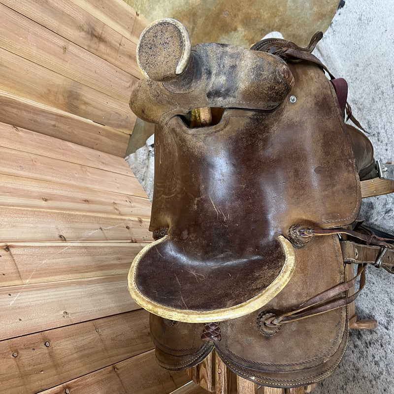Used North Fork Saddlery Ranch Saddle, 15.5" Seat