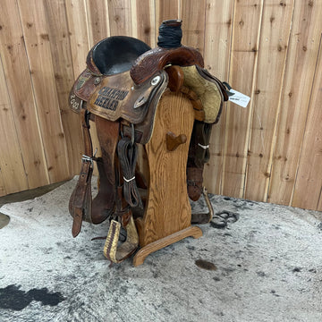 Used Martin Trophy Roper Saddle, 14.5" Seat
