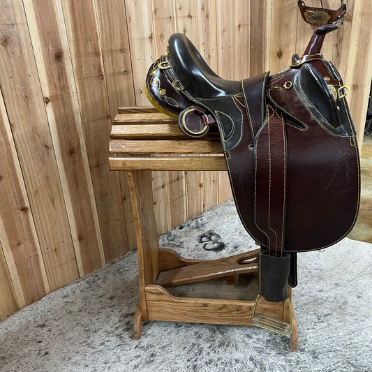 Used Australian Saddle, 14.5" Seat (Measured Like a Western Saddle)