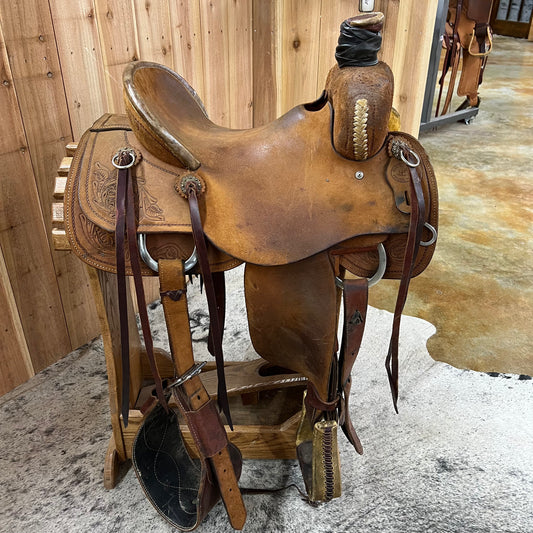 Used HR Ranch Saddle, 15" Seat