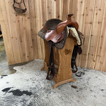 Used Courts Cordura Combo Trail Saddle, 15.5" Seat