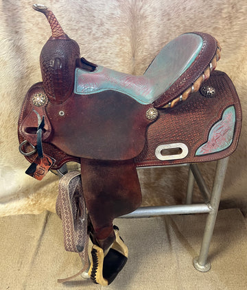 Used STS Barrel Saddle 14" seat