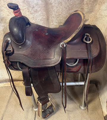 Used Comanche Ranch Saddle 16" Seat