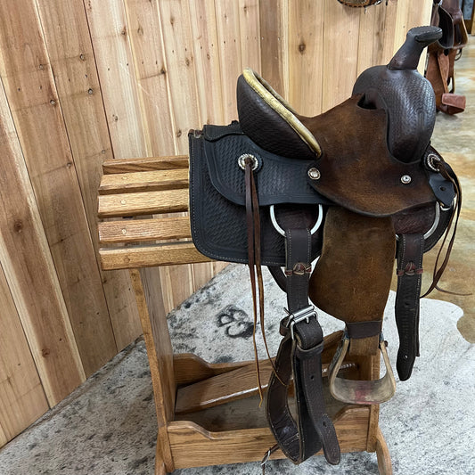 Used Sante Fe Kids Ranch Saddle, 10" Seat
