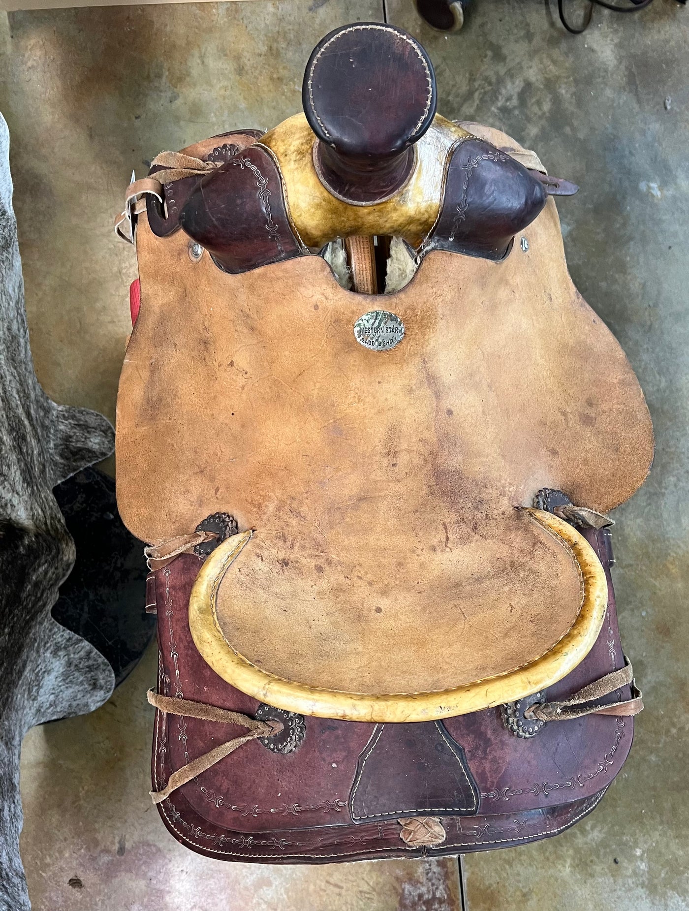Used Western Star Ranch Saddle, 15.5"