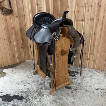 Used Circle Y High Horse Big Springs Trail Saddle, 17" Seat