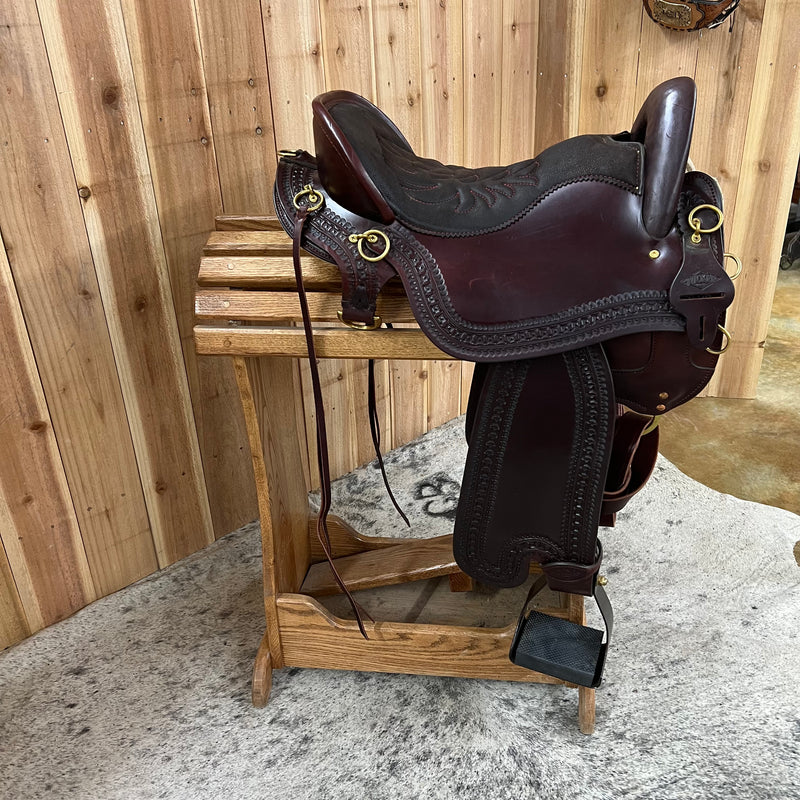 Tucker 359 Heritage Endurance Saddle, 16.5" Seat (Demo)