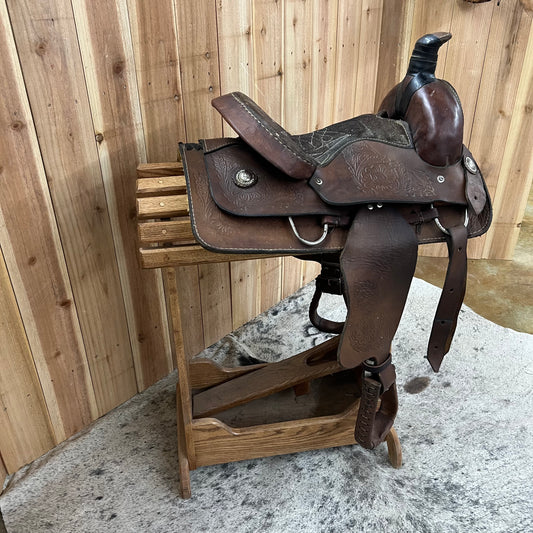Used Pleasure/Trail Saddle, 14" Seat
