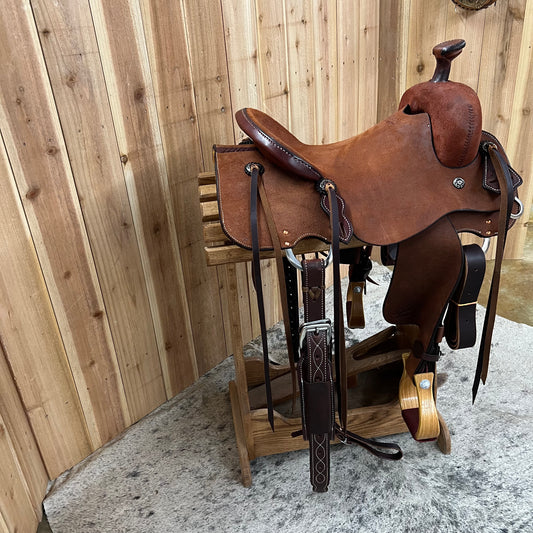Slaton Hybrid Trainer Saddle, 16" Seat