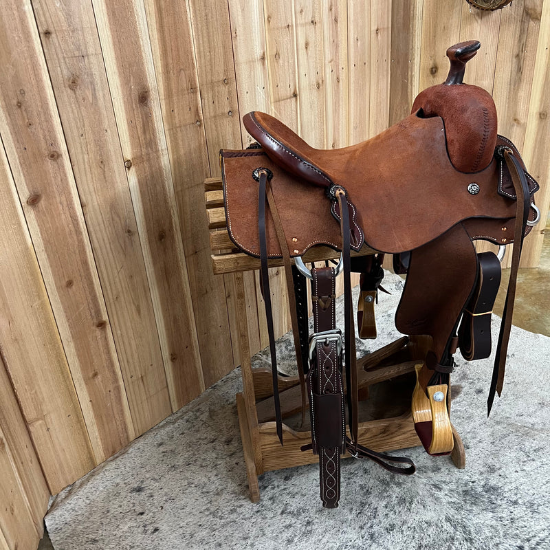 Slaton Hybrid Trainer Saddle, 16" Seat