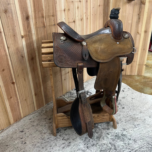 Used Martin Saddlery All Around Saddle, 14.5" Seat
