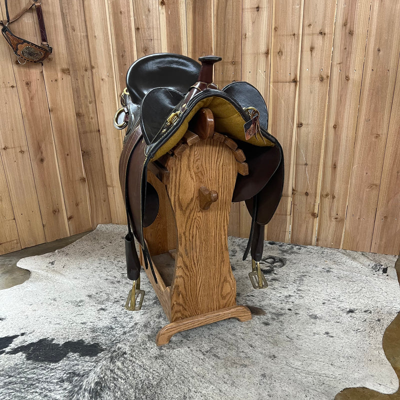 Used Australian Saddle, 14.5" Seat (Measured Like a Western Saddle)