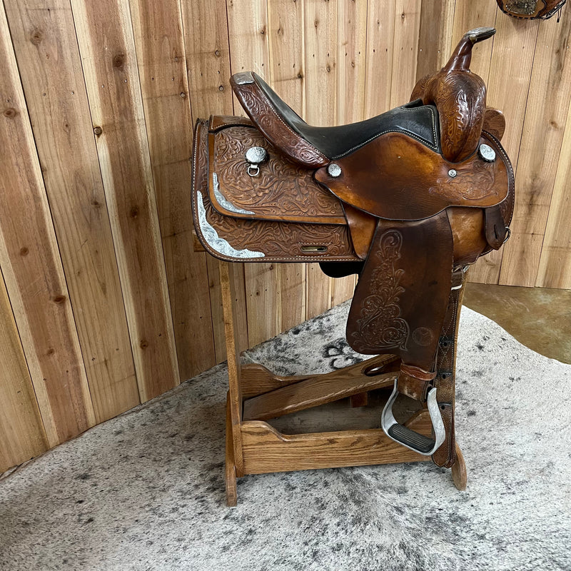 Used Circle Y Show Saddle, 14.5" Seat