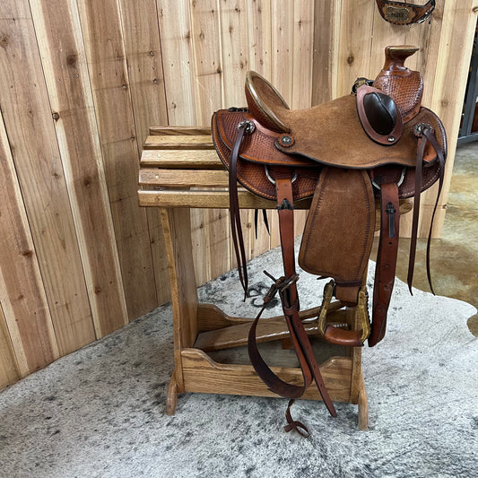 Used R Bar B Kids Wade Saddle, 12" Seat