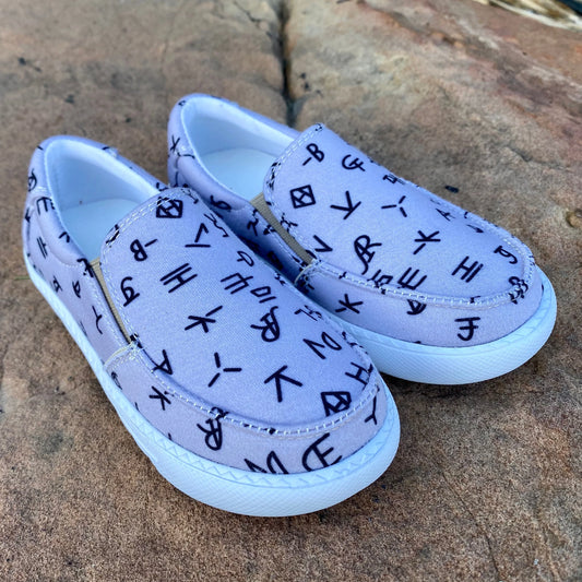 Shea Baby Grey Brand Western Sneakers