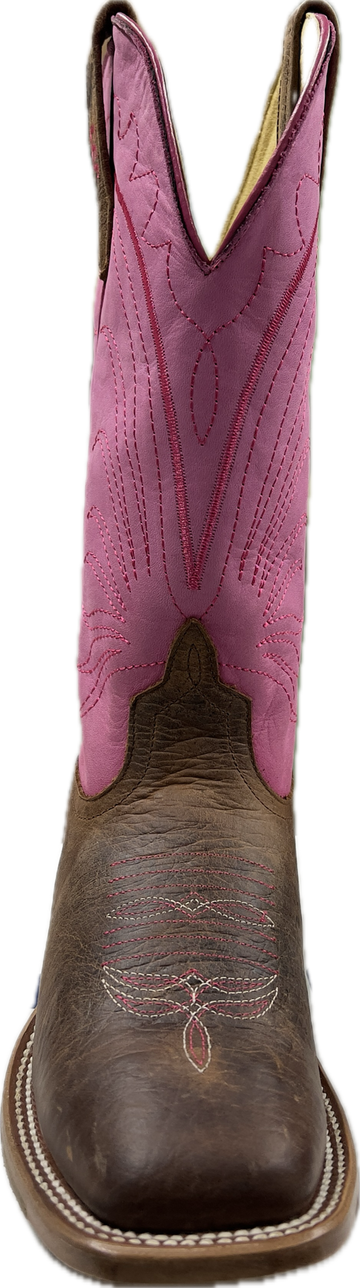 Anderson Bean Kid's Toast Bison/Flamingo Bison Boots