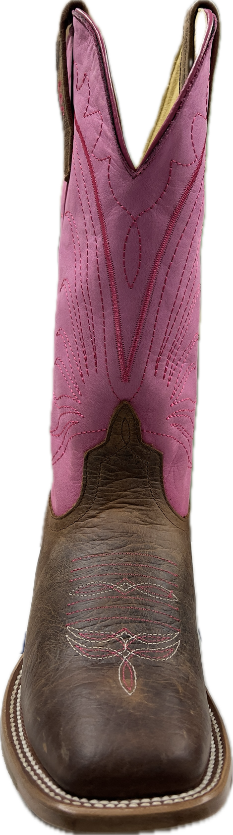 Anderson Bean Kid's Toast Bison/Flamingo Bison Boots