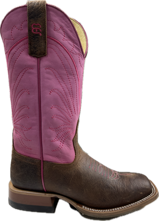 Anderson Bean Kid's Toast Bison/Flamingo Bison Boots