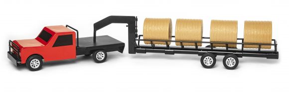 Little Buster Flatbed Farm Truck Red
