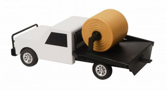 Little Buster Flatbed Hay Truck Black/White