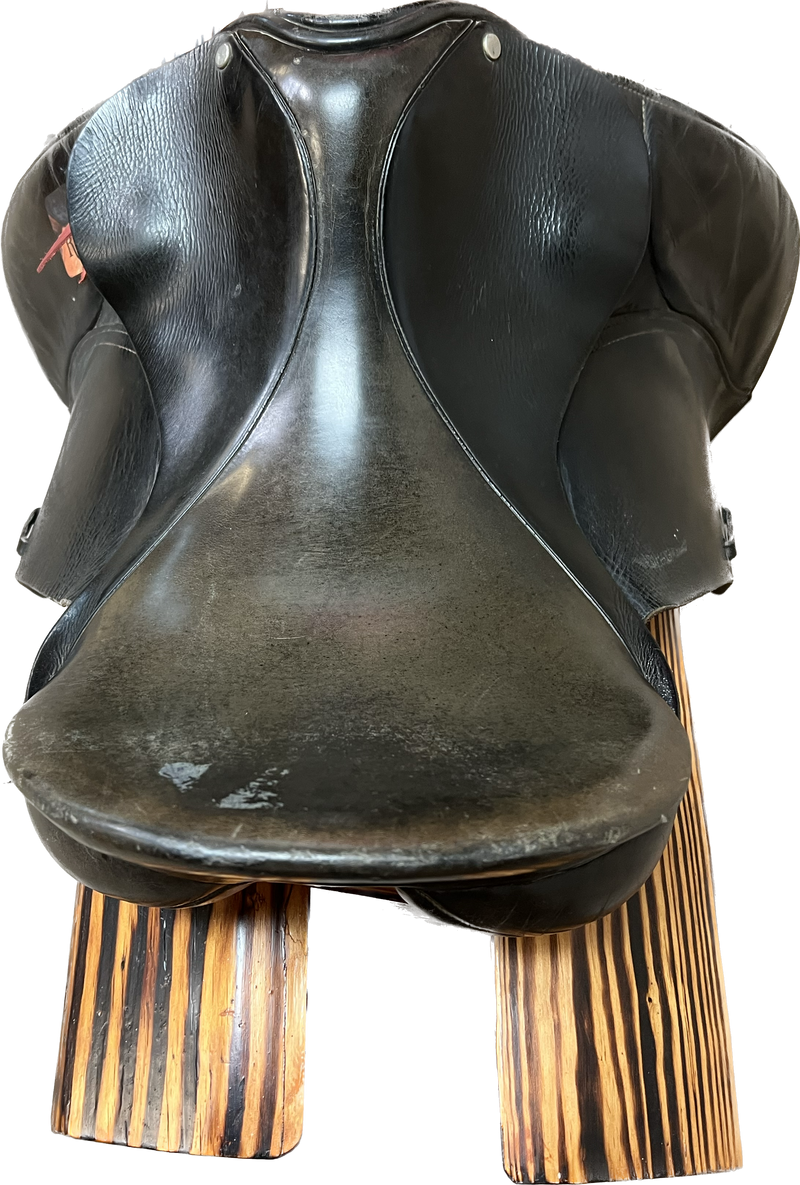 Used County Saddlery Dressage Saddle, 17"