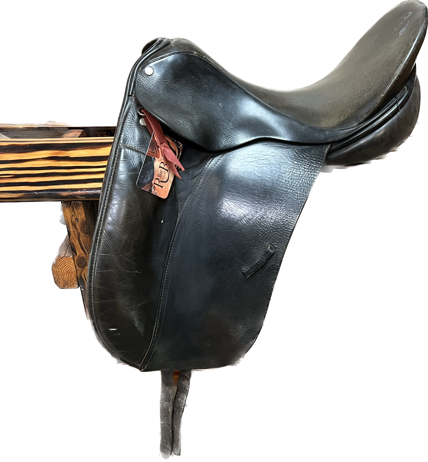 Used County Saddlery Dressage Saddle, 17"