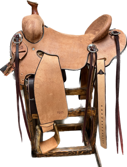 R Bar B Seat Rig Rancher, 16"