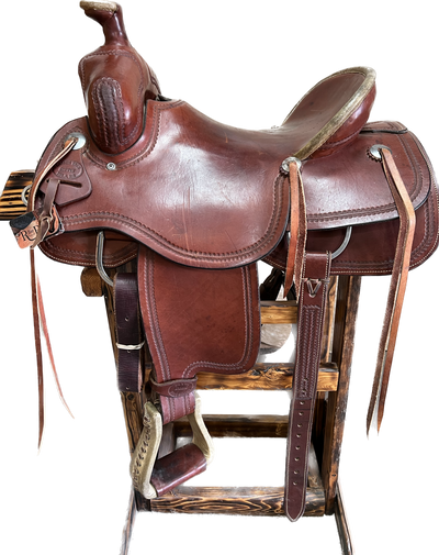 Used Loomis Tack Ranch Saddle, 16"