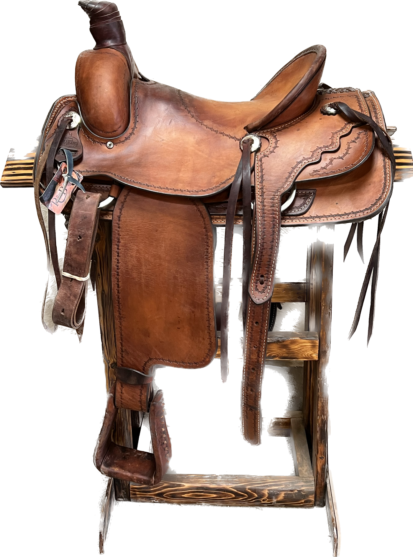 Used Saddle King Ranch Saddle, 15.5"