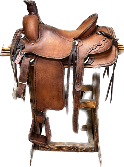 Used Saddle King Ranch Saddle, 15.5"